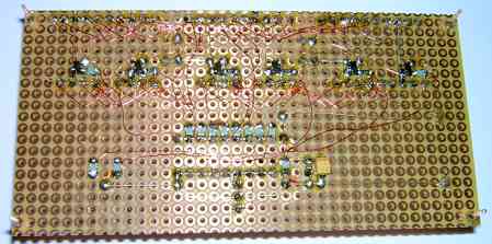 front view of the hole raster board